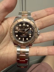 二手勞力士 YACHT-MASTER 116621 朱古力色
