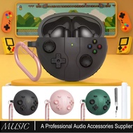 Game Case for Huawei Freebuds 7i Wireless Earbuds, Silicone Classic Game Player Design with 3D Butto