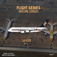 SIA A380 Plane Aircraft Carrier Keychain