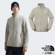 [The North Face The Face] Men's Warm Breathable Stand-Up Collar Brushed Jacket Polartec Mountaineeri