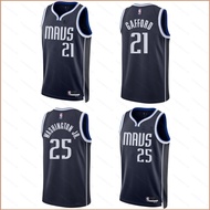 HQ2 2023-24 NBA Dallas Mavericks Daniel Gafford Washington Swingman Jersey statement Edition Child A
