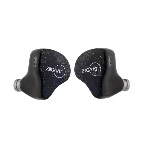 ZiiGaat Lush Studio 1DD+4BA Hybrid IEM Hifi Earphone Wired Earbuds with Neutral Tonal Balance and Ha