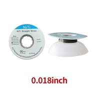 Ready Stock~ Orthodontic Dental  5M/roll 0.012/0.014/0.016/0.018inch   Niti Straight Wire for Bracke
