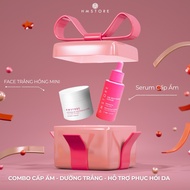 COMBO MOISTURIZING, SKIN WHITENING SERUM + JUSSMY WHITE PINK LIGHTWEIGHT HM STORE