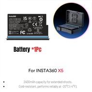 【🇹🇭 ร้านไทย】SYMIK Insta360 X5 LCD intelligent 5 in 1 Charger case พร้อม Insta360ดั้งเดิม X5แบตเตอรี่