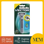 Gillette Vector Razor Blade - 1 Razor - Best Shaver