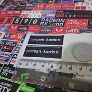 Stiker limited laptop komputer harman kardon 1,8x5cm