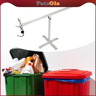 [PETSOLA] Manual Trash Compactor Tool Iron Waste Bin Compactor Waste Compression Device
