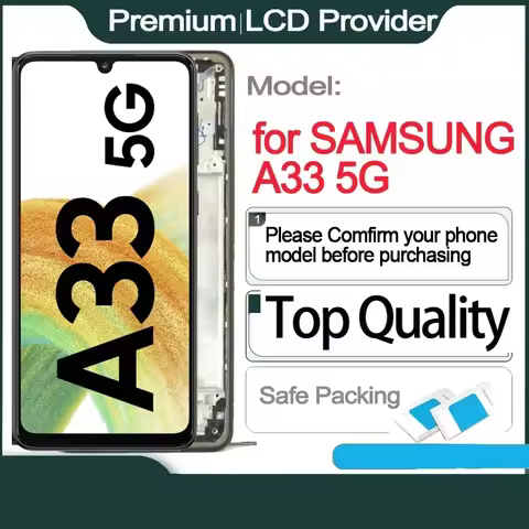 AMOLED Touch Screen Replacement for SAMSUNG A33 5G, 6.4 ", SM-A336E, SM-A336B, SM-A336B, DS Display