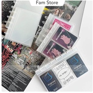 Binder Genuine clear plain Ringnote photo book in many sizes - Photo Album, photocard, postcard Bind