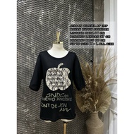 WOMEN'S T-SHIRT TOP AP-IMPORT26 3/4 SLEEVES LD 94 CM FIT TO SIZE ML