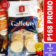 1 Pack Galletas Big Iloilo Original Biscocho Haus Best Seller Pasalubong Ilonggo Snacks Limited Edition Promo Bacolod Favorites Freshly Baked Authentic Iloilo Made Cash on Delivery