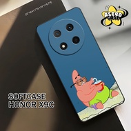HP Case Honor X9C New Softcase Procamera Latest Honor Phone Spongebob Motif Quality Case - Honor - H