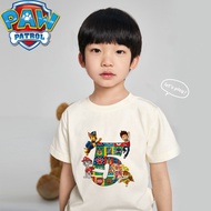 Paw patrol kids birthday party t shirt for boy girl High Quality Cotton Kids T-Shirt paw patrol part