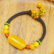 Beeswax Barrel Beads diy Bracelet