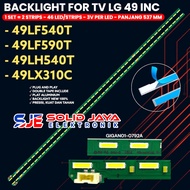 LG LED TV BACKLIGHT 49 INCH 49LF540T 49LF590T 49LX310 49LH540T 49LF540 49LF590 49LX310 49LH540 LAMP