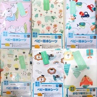 💦西松屋三層防水隔尿床墊💦✅面料100%純棉汗布＋中層 TPU防水層＋底層竹纖維毛巾                                                          