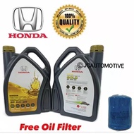 Honda Fully Synthetic SP 0W20 New Packing SP 0W-20 4L Engine Oil + 1 Pcs Honda Oil Filter