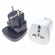 EU German Conversion Plug Germany Indonesia Travel Adapter Type F Universal US UK AU Socket to KR Fr