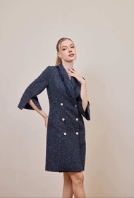 kade.bkk เดรส รุ่น Gravity Tweedy Dress (KAD88)