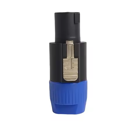 4/10/20pcs NL4FC 4-Pin Compatible Speaker Connector Aviation Aluminum Locking Plug with Tool-Free Sp