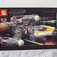 SY1106 Compatible Lego 75181 Star Wars Y-Wing Star Fighter Space Fighter Assembled Toys#SY1106兼容乐高75