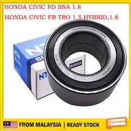 Honda Civic SNA FD 1.8 / FB TRO 1.8 Hybrid 1.5 Front Wheel Bearing AU0933-7LX2L/L588 ( Japan NTN )