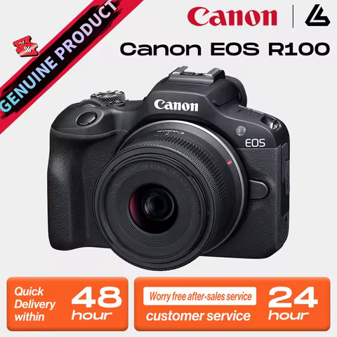 Canon EOS R100 APS-C Mirrorless Digital Camera New Entry Level Product Launches With RF-S 18-45MM Le