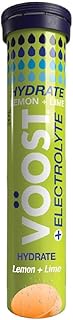 Voost Hydrate Lemon + Lime Effervescent Electrolyte Supplement 20 Tabs