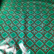 Karpet Lantai Plastik Motif Keramik Tikar Lantai  1meter x 1,20meter