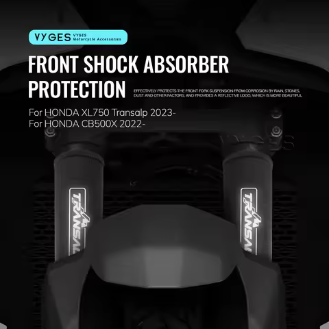 Motorcycle Fork Protection Cover Shock Absorber Dust Protector For HONDA XL750 Transalp XL 750 CB500