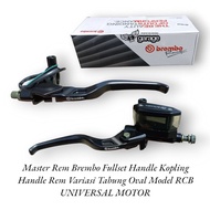 Brake Master Brembo Fullset Handle Clutch Brake Handle Variation Of Oval Tube RCB UNIVERSAL Model All Types Of Motorcycles