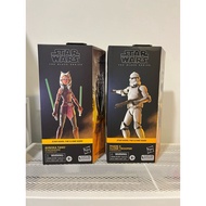 Star Wars Clone Wars Ahsoka Tano ( Padawan ) Phase ll Clone Trooper Magnaguard Misb