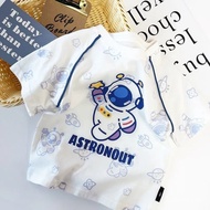 Cotton Baby Boy T-Shirt Cartoon Anime Short-Sleeved T-Shirt Baby Boy Printed Top