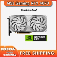 MSI Gaming RTX 4070 Super 12G Ventus 2X 2520 MHz White OC Graphics Card