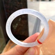 冰種翡翠天然翡翠玉鐲A玉手鐲 玉鈪 • 冰種翡翠圓鐲