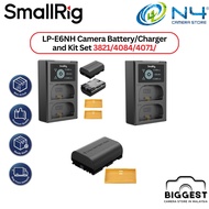SmallRig LP-E6NH Battery Charger Set for Canon LP-E6NH Battery, Double Slot LP-E6NH Charger 2040mAH 
