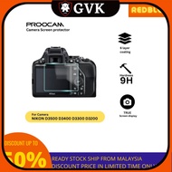 🔥READY STOCK🔥PROOCAM SPN-D3500 GLASS SCREEN PROTECTOR FOR NIKON D3500 D3400 D3300 D3200