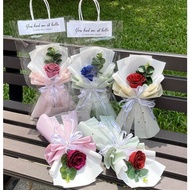 Combo of 2 bouquets of breast flowers (with bag - card) as a meaningful gift October 20, November 20