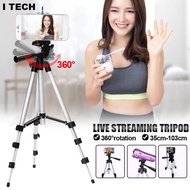 Tripod Aluminum Alloy For Smartphone / DSLR / camera / Video cam / LED Ring Light with Mobile Phone