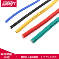 High-Temperature Resistant Extra Soft Silicone Wire Copper Core Power Cable for RC Model 0.75 3.4 5 