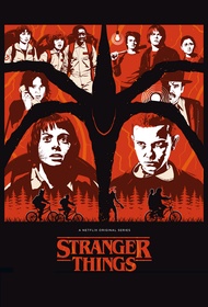 โปสเตอร์หนัง Stranger Things สเตรนเจอร์ ธิงส์ Poster โปสเตอร์วินเทจ แต่งห้อง แต่งร้าน ภาพติดผนัง โปสเตอร์ภาพพิมพ์ ของแต่งบ้าน ร้านคนไทย 77poster