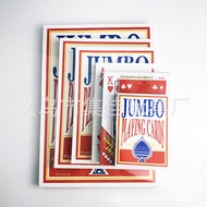 English Jumbo giant poker A4 Funny Big poker Super Big Creative 2 Times 6 Times 9 Times