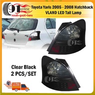 Vland Toyota Yaris 2005 - 2008 Hatchback Led Tail Lamp