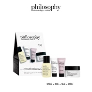 Philosophy skincare icon mini set (One-step facial cleanser 30ml + Dose of wisdom bouncy skin reacti
