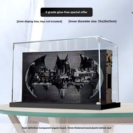 Suitable for Lego 76252 Batwing Hole Shadow Box Acrylic Display Box Transparent Box Dust Cover Hand-