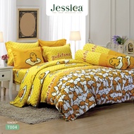 Jessica Tencel T004 Gudetama เจสสิก้า ลายลิขสิทธิ์แท้ Sanrio ชุดเครื่องนอน ผ้าปูที่นอน ผ้านวม ผ้าห