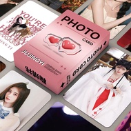 Celebrity Photocard Collection Ju Jingyi Zhao Lusi Bai Lu Yu Shuxin Laser Photocard Cheering Gift lo