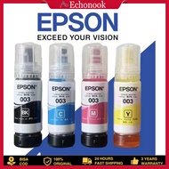 Epson 003 Ink Cartridge | 100% Original | Black Cyan Magenta Yellow V100 V200 V300 V400 | Refill Ink