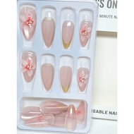 (Real photo) 24 standard fake nails code R02